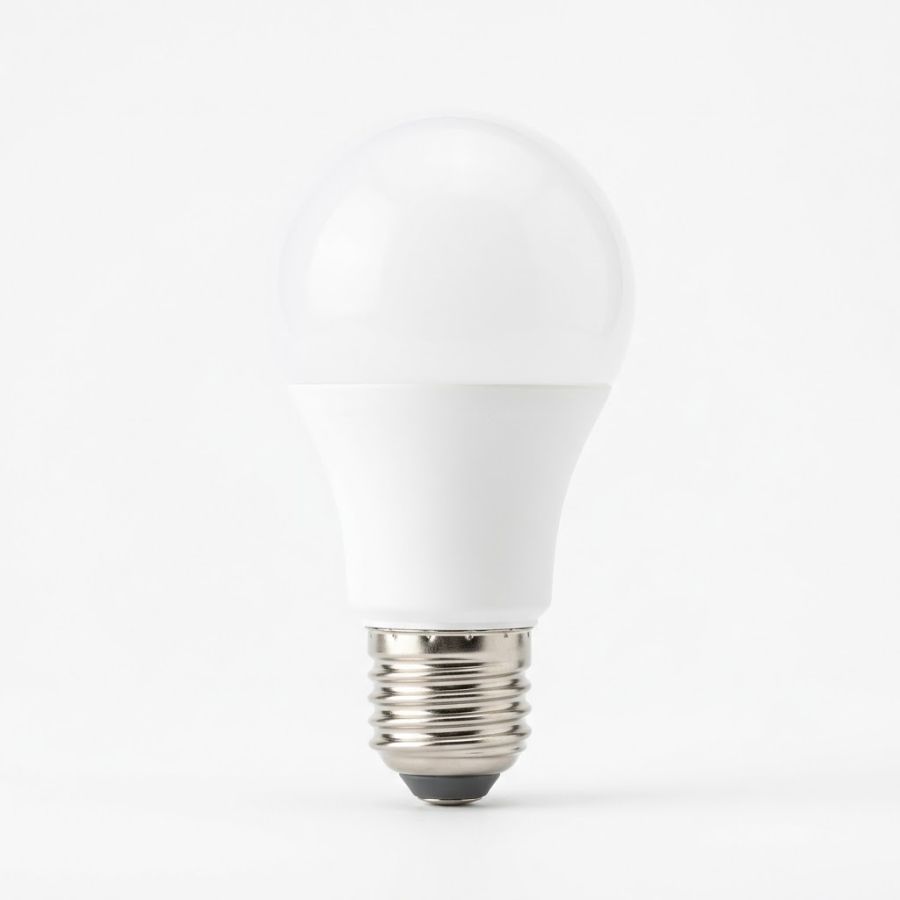 Lâmpada LED de bulbo branco com rosca E27